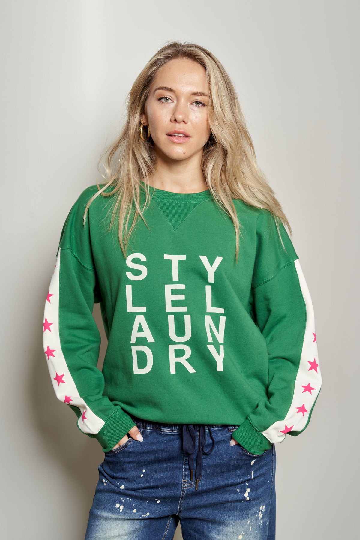 STARS & LOGO SWEAT