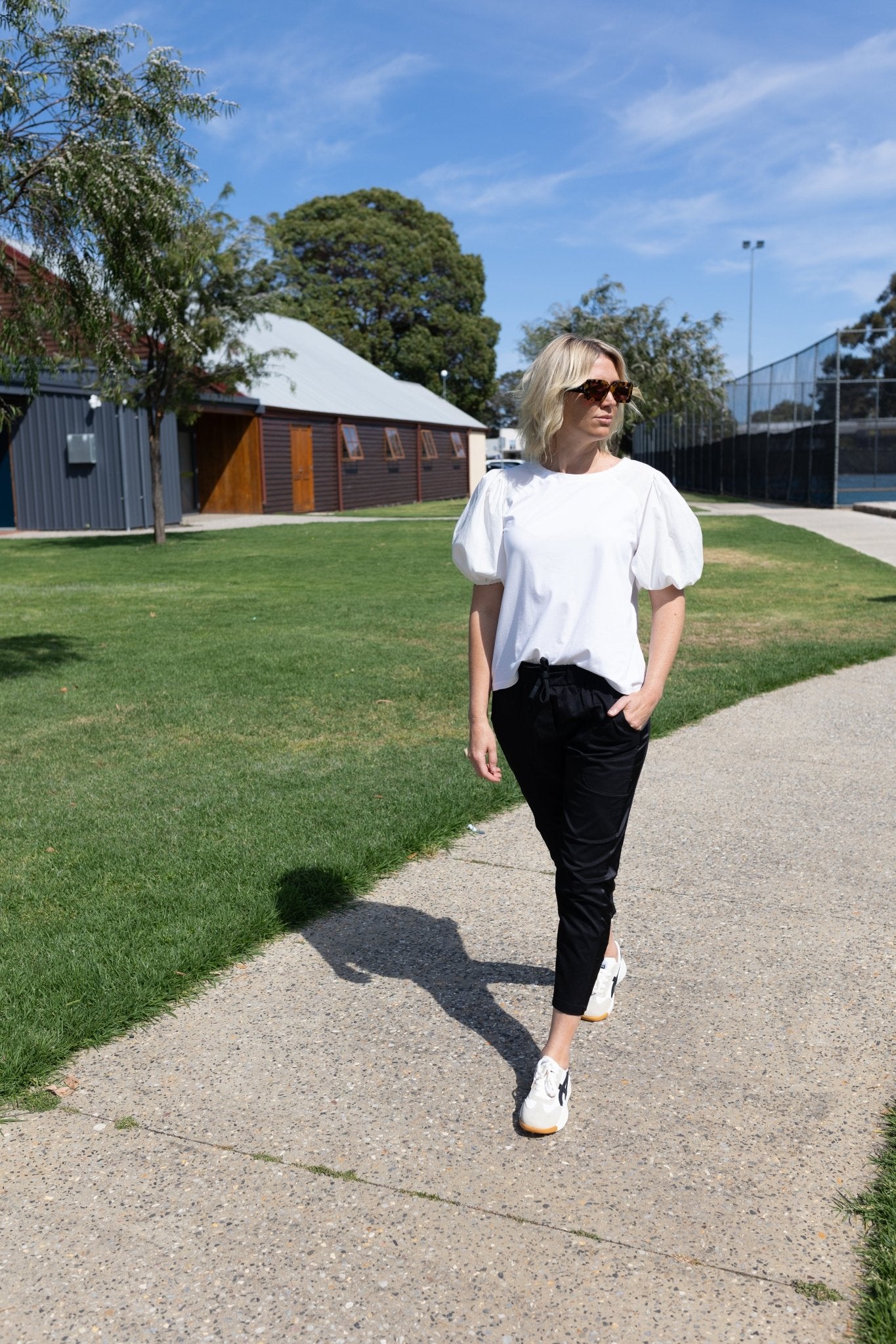 Spring puff sleeve Tee by Clothe - S T Y L E L A U N D R Y