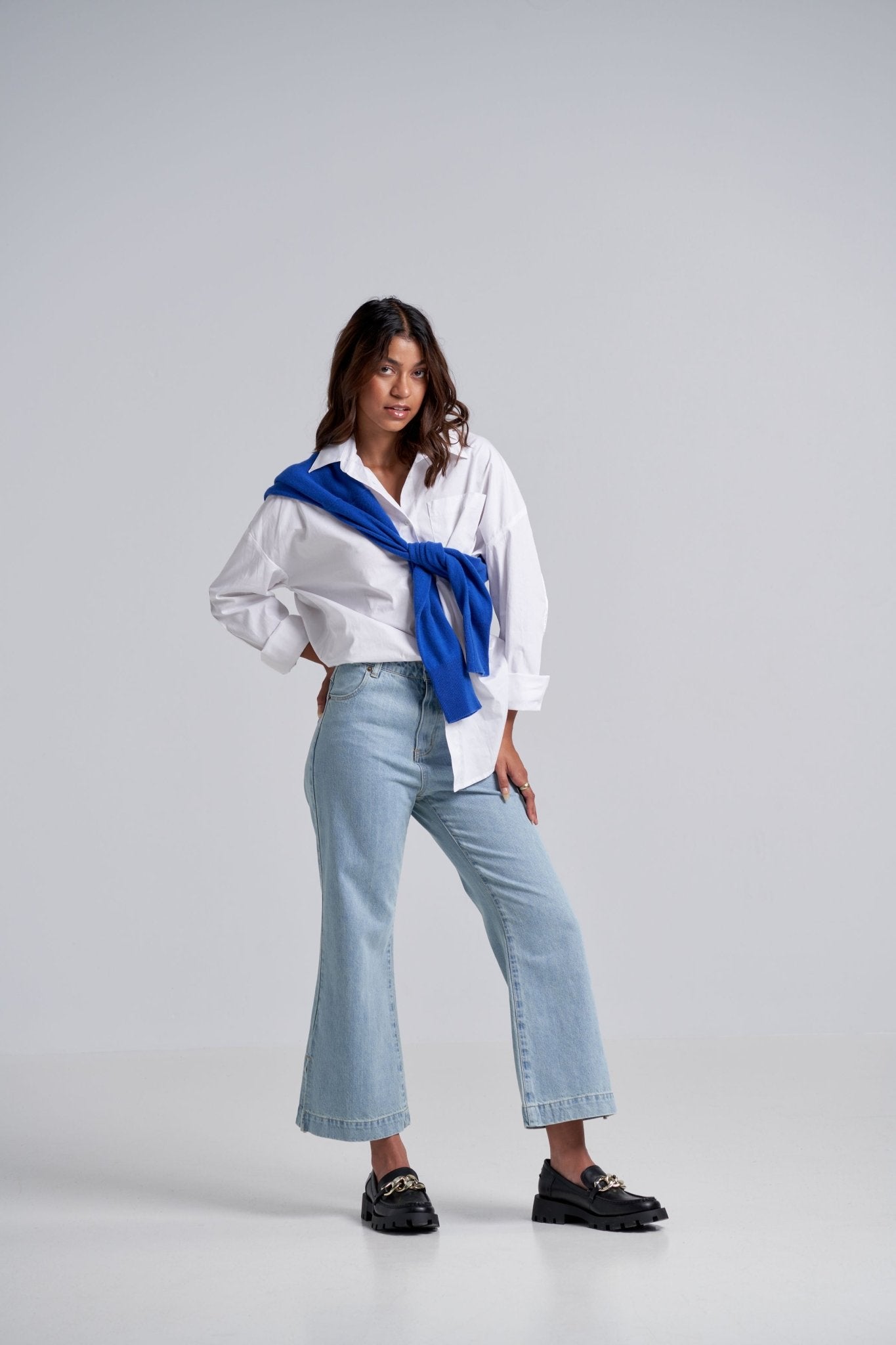 Wide leg crop - S T Y L E L A U N D R Y